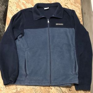 Mens Columbia zip up sweater